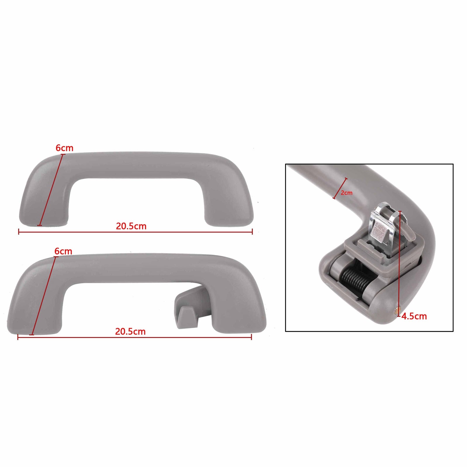 4PCS Interior Roof Pull Handle Grab for Toyota for Corolla Yaris Rav4 74610-52030