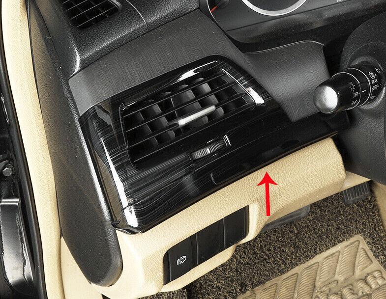 for Honda Accord 2008-12 Glossy Black Central Console Dashboard for Co -Pilot Strip