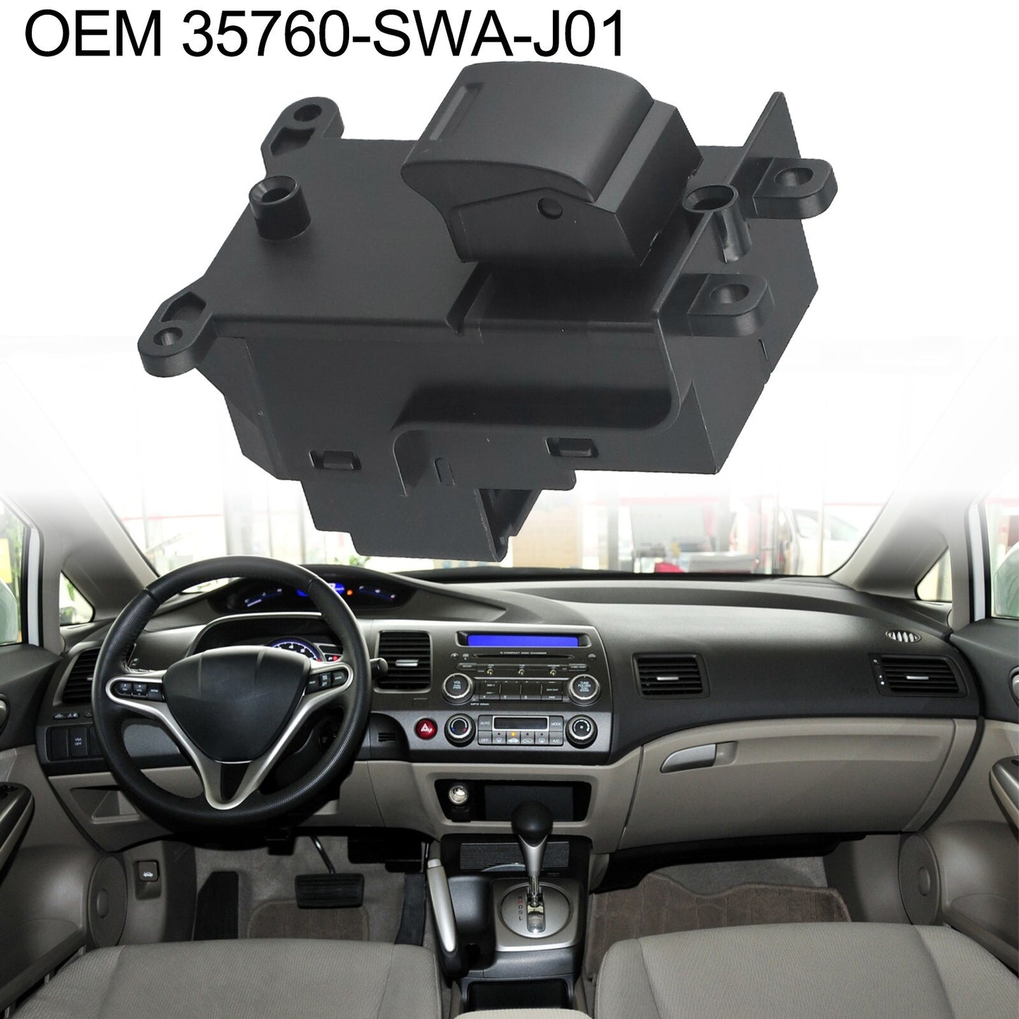 Ensure Durability and Performance for Honda For CRV Window Switch 2007 2011