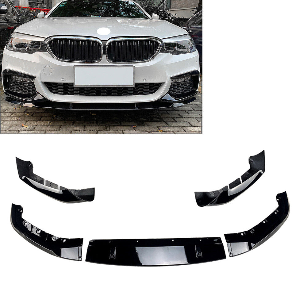 Front Bumper Lip Side Splitter Trim Spoiler Body Kit FIT for BMW 5 Series G30 G31