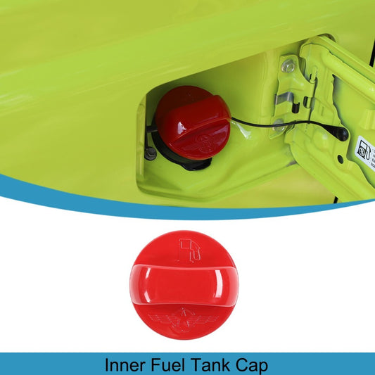 Red Inner Fuel Filler Cover Door Gas Tank Cap Trim for Suzuki for Jimny 2019-2023