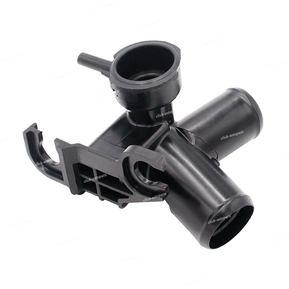 Radiator Filler Neck Fits for Kia Forte for Hyundai for Elantra Coupe #25329-3X600 Black