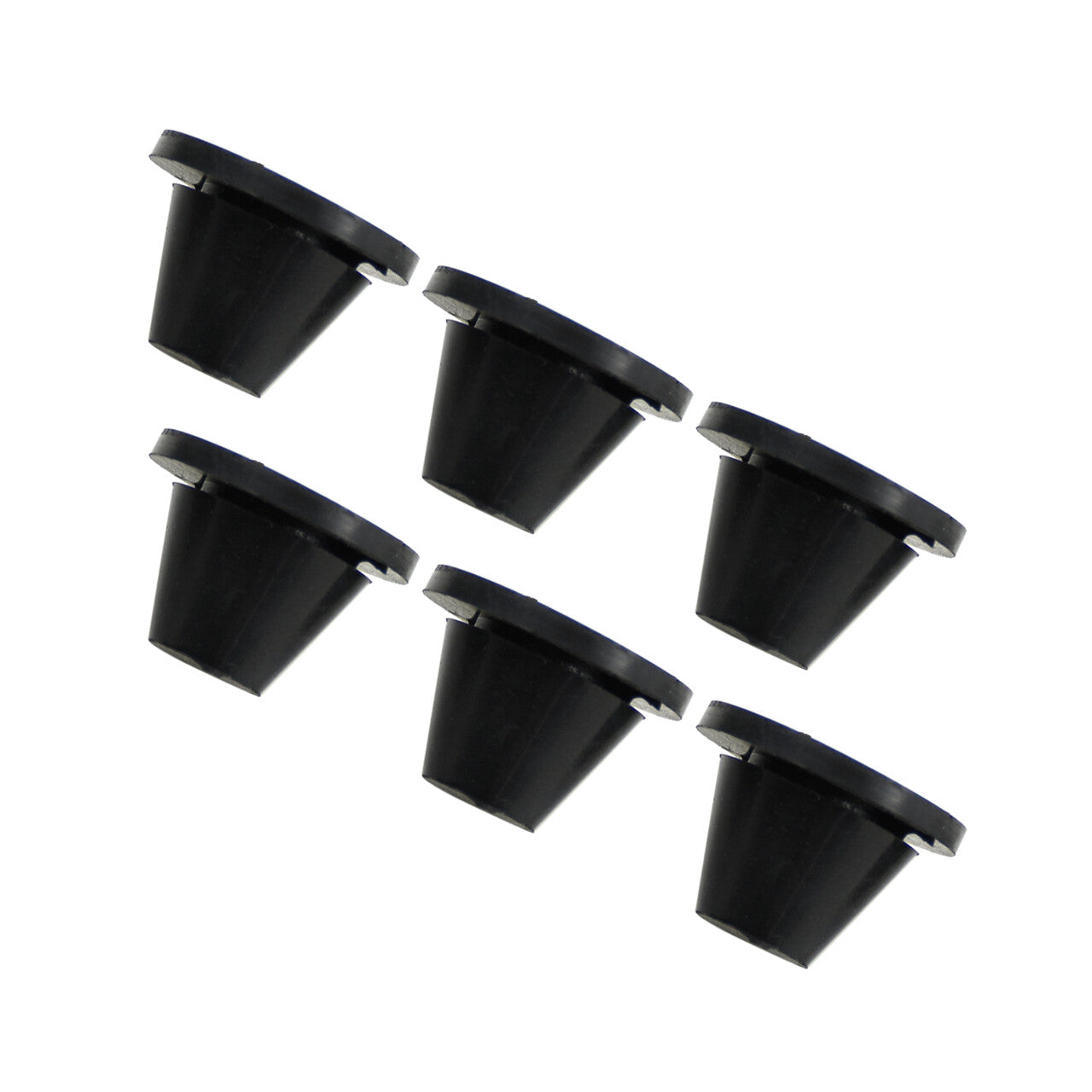 6x Rubber Side Cover Grommets Fits for Harley Touring Road Electra Glide 96-2007