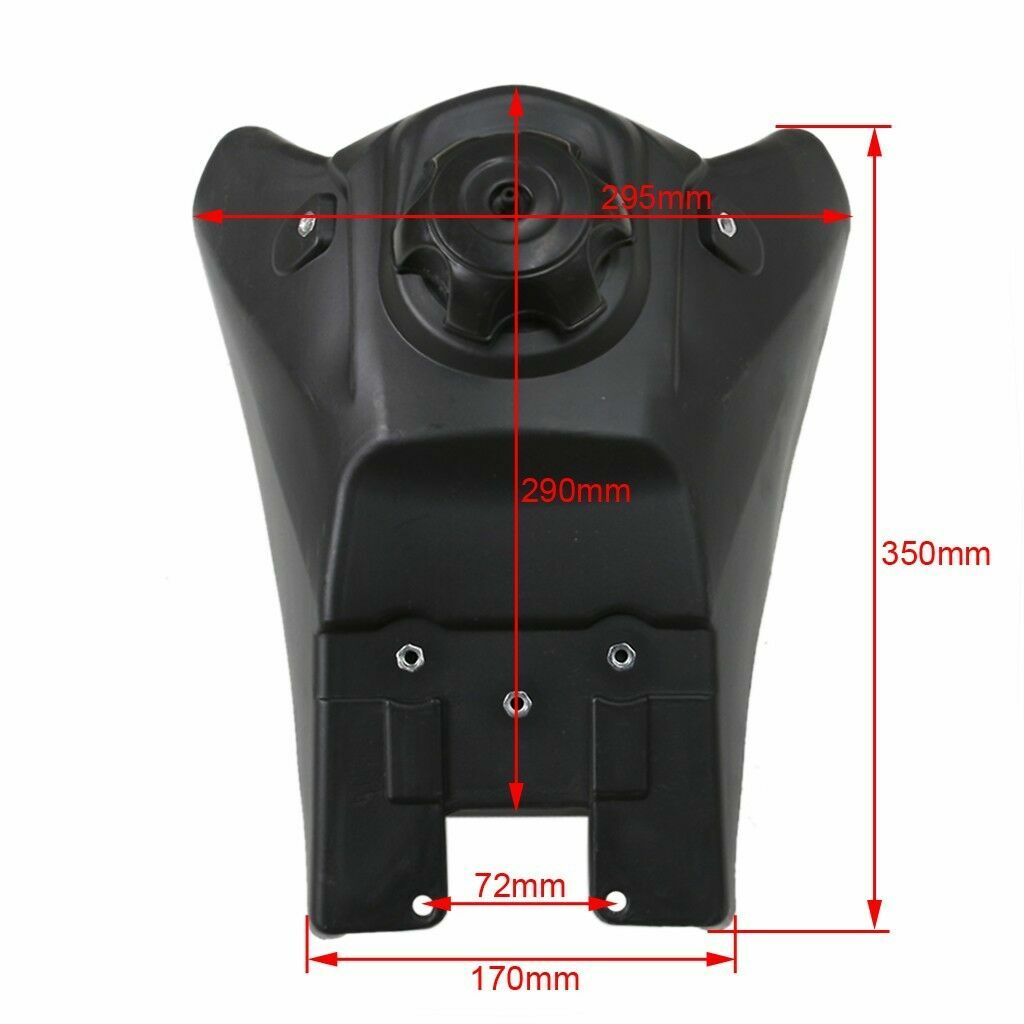 Motorcycle Fuel Gas Petrol Tank for Yamaha TTR110 90cc 110cc Pit Dirt Trail Bike