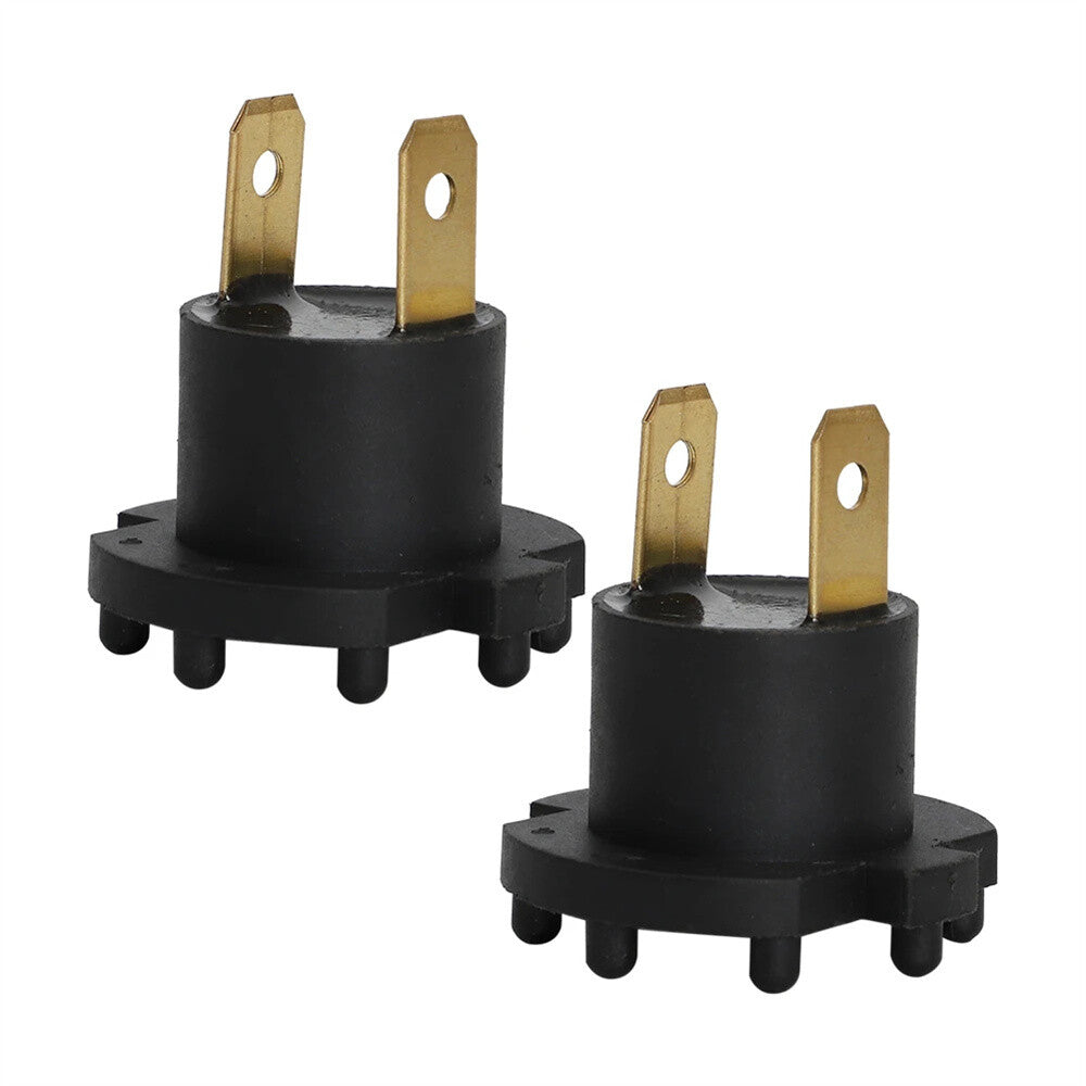 2PCS Low Beam Headlight Socket Male for Mazda 3 5 Protege 2001-2010 B28V-51-0A3