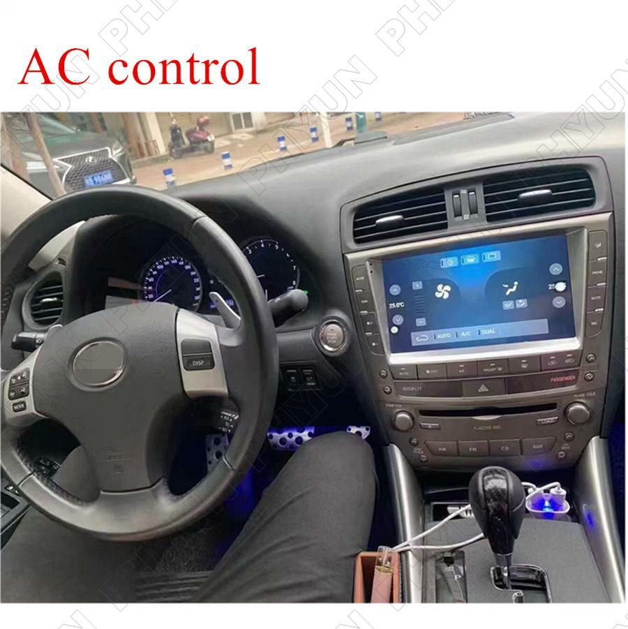 9 Android 10.1 Stereo Radio GPS Nav Head Unit WIFI Carplay for Lexus IS 2005-12