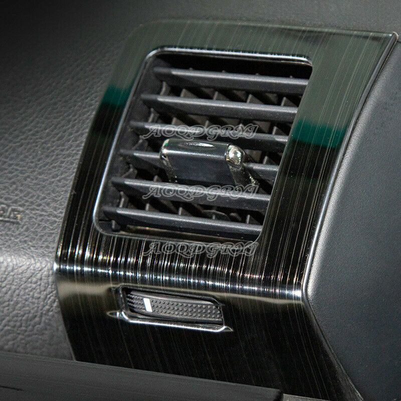 Front Side Air Vent Outlet Cover Trim Steel for Toyota Prado LC/LC120 2003-2009