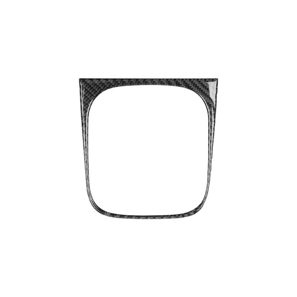 Carbon Fiber Manual Gear Shift Cover Trim for Volkswagen for Jetta Sedan 2011-2014