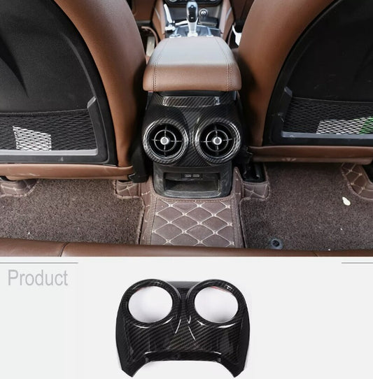 Genuine carbon fiber front window A-pillar decals for Toyota Supra 19-21