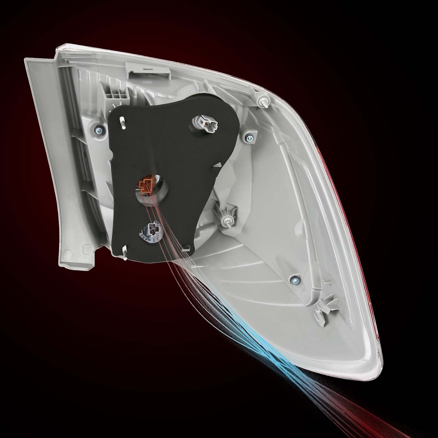 The passenger-side rear brake light is applicable to 2011, 2012, and 2013 for Toyota Highlander models.