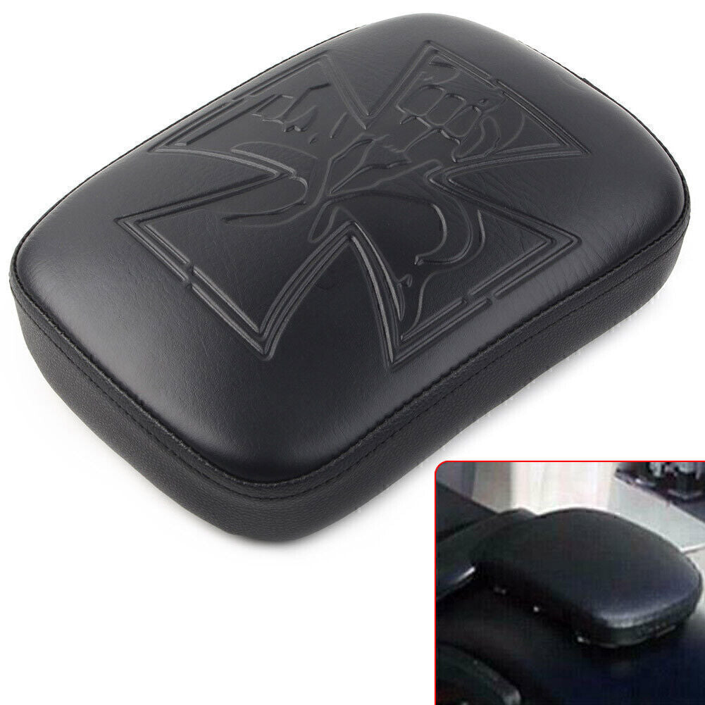 Fit for Harley Bobber Sportster Rear Fender Passenger Pillion Pad for Seat 8 Suction Cup