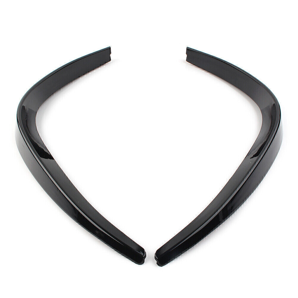 2x Front Bumper Splitter Spoiler Canard Fit for Mercedes-Benz A-Class A260 Black