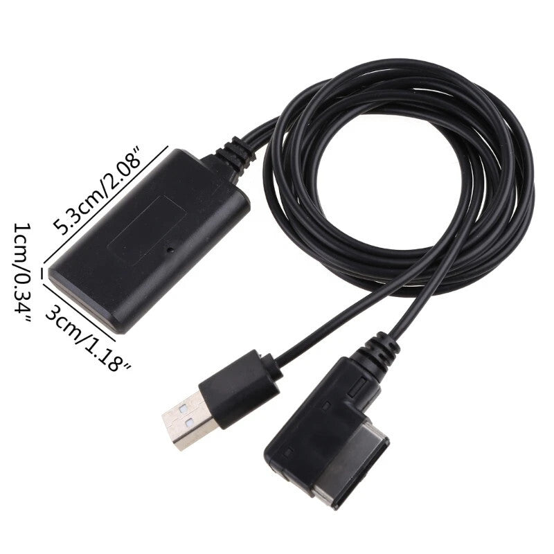 Car Wireless Bluetooth USB Adapter Cable Music Audio Receiver 2G AMI MMI Module
