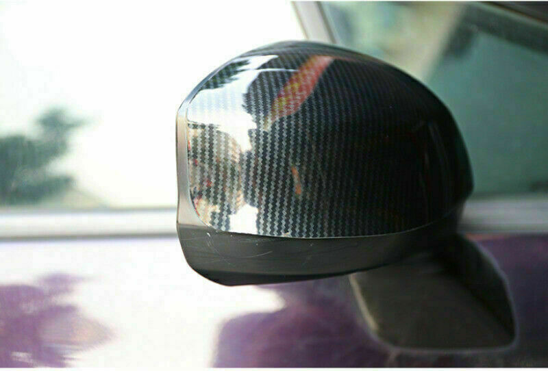 2pcs Carbon Fiber Rear View Side Door Mirror Cover for 2012-2015 for Honda for Civic 9th