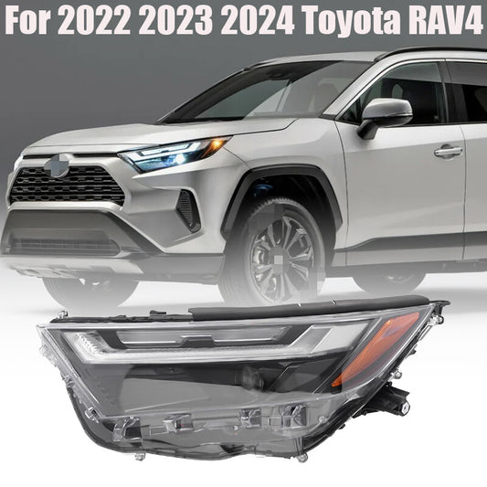 Headlights for 2022, 2023, and 2024 for Toyota RAV4, full LED, left-hand drive, LH 81500R360