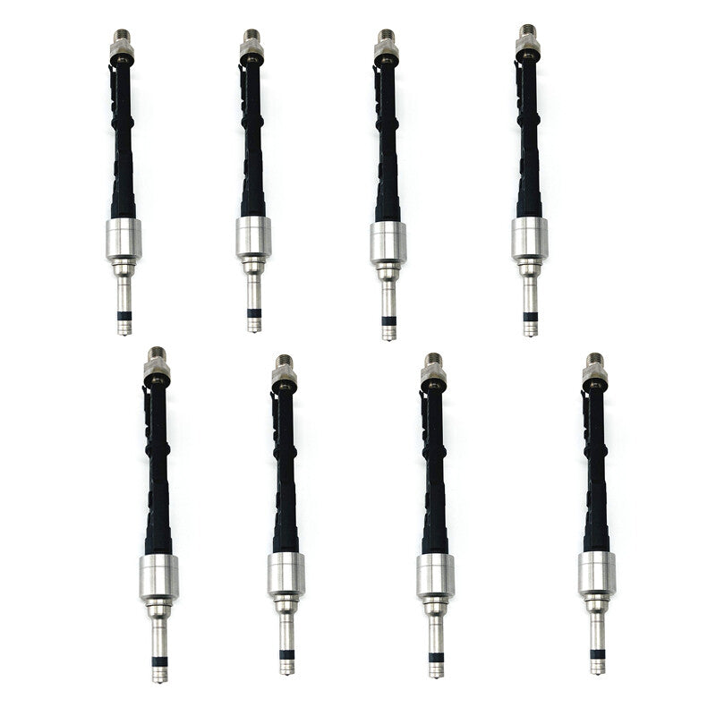 8Pcs Fuel Injector Fit for BMW M5 M6 X5 X6 550i 650i 750i 4.4L 13647645956