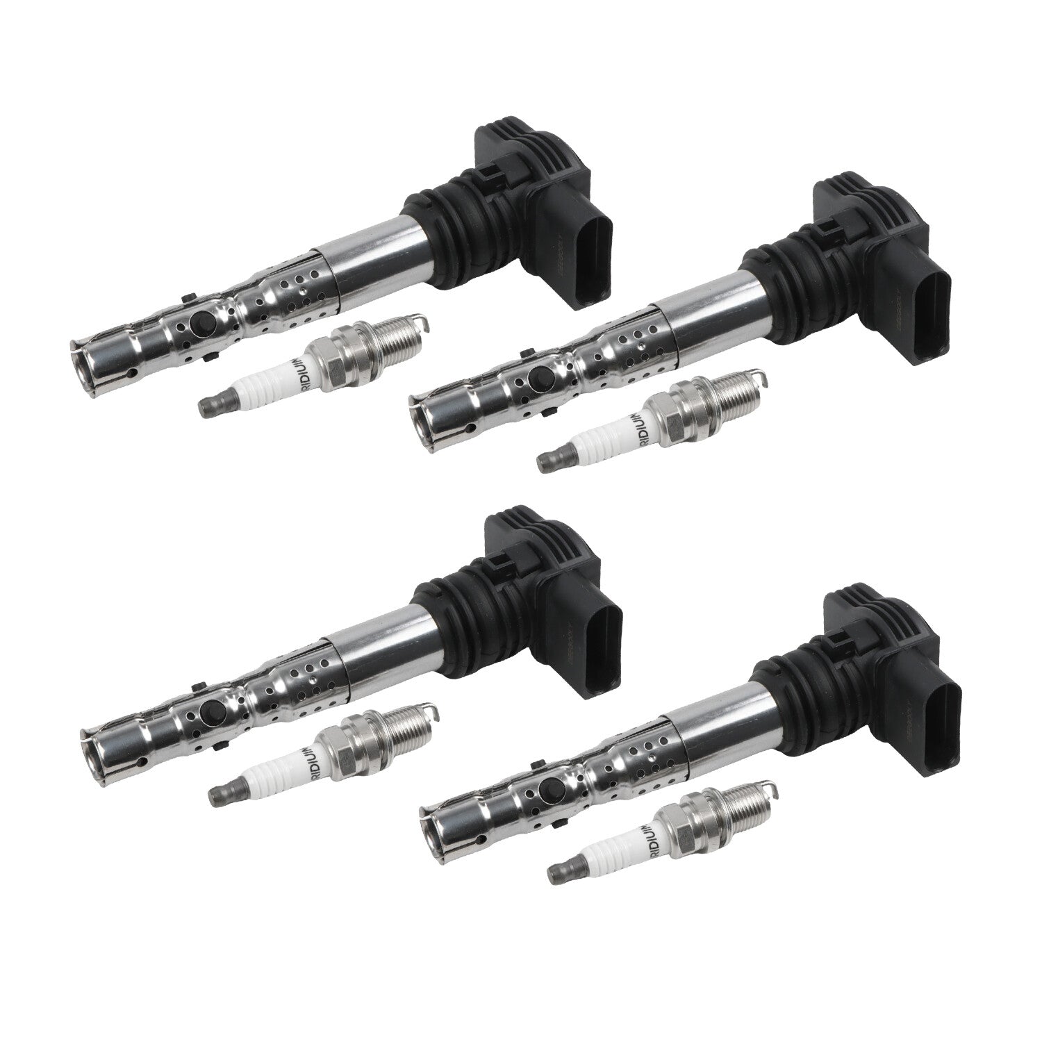 Ignition Coils  Spark Plugs for VW Beetle for Golf for Passat for Audi A4 TT UF411 6458
