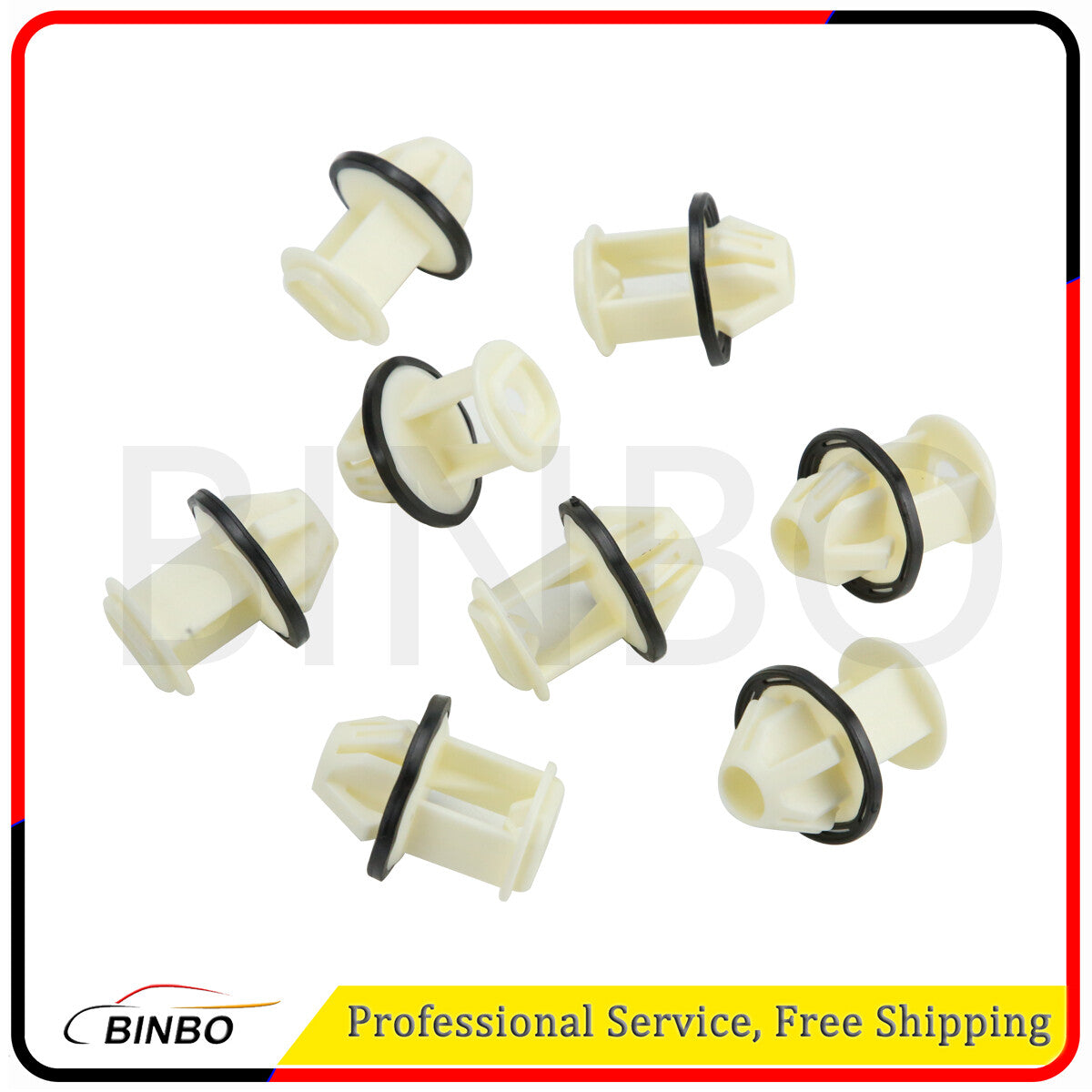 10x Body Side Skirt Scuff Plate Molding Clip for Mercedes W242 C117 C204 C218