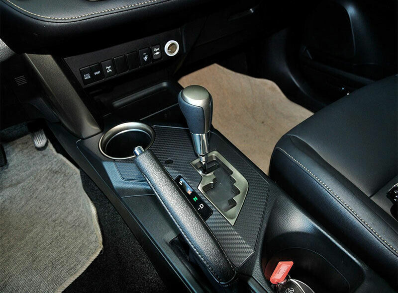 For 2013-2015 for Toyota RAV4 Carbon Fiber ABS Central Console Gear Shift Panel Trim