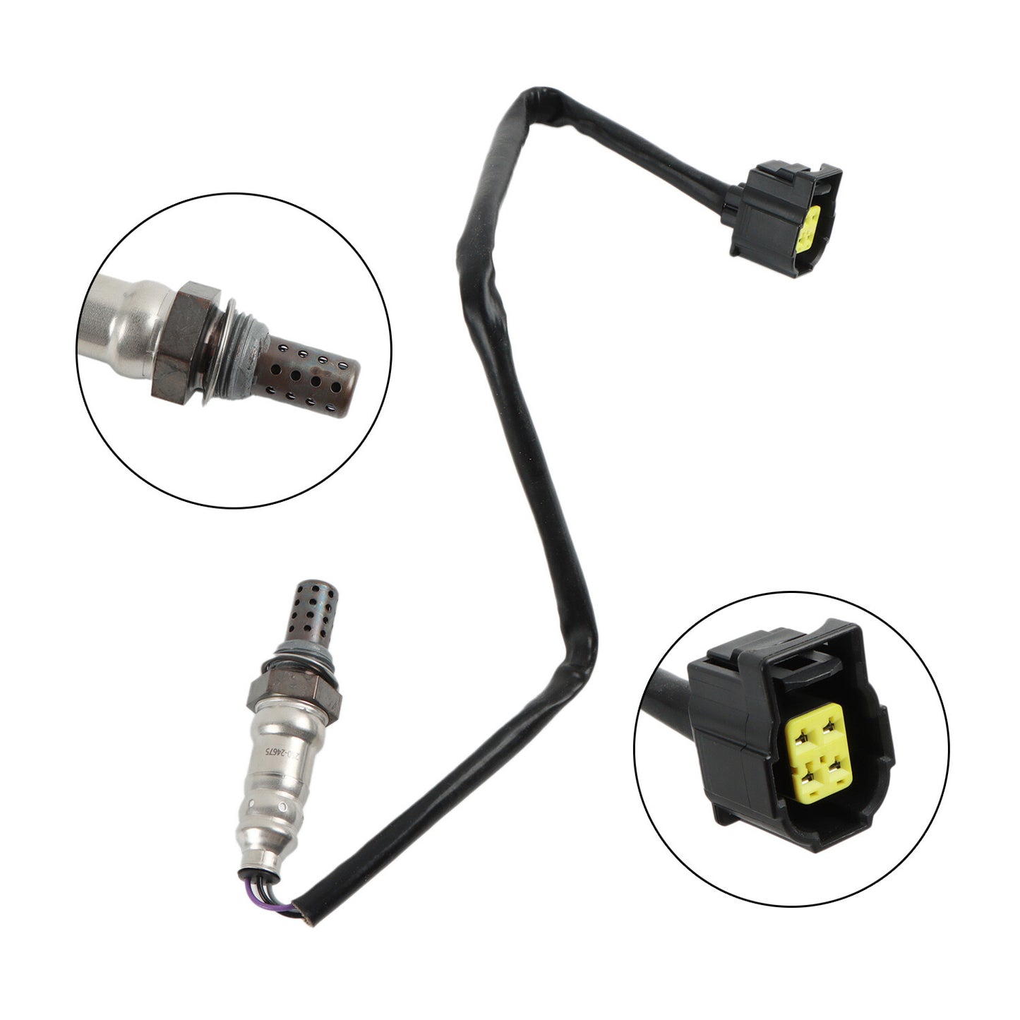 (4)O2 Oxygen Sensor for Jeep for Wrangler JK 2007-2009 3.8L Upstream Downstream US