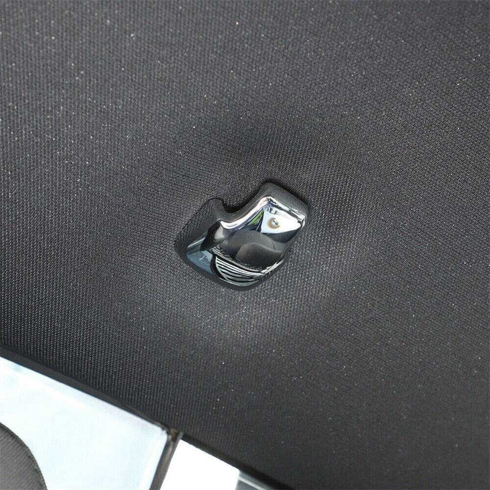 Chrome ABS Car Rear Roof Hook Decoration Cover Trim For T@yota T@coma 2016-2020