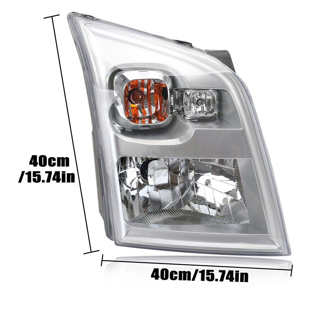 Left + Right Headlights for Ford Transit Van MK7 VM V348 2006 - 2014 (UK)