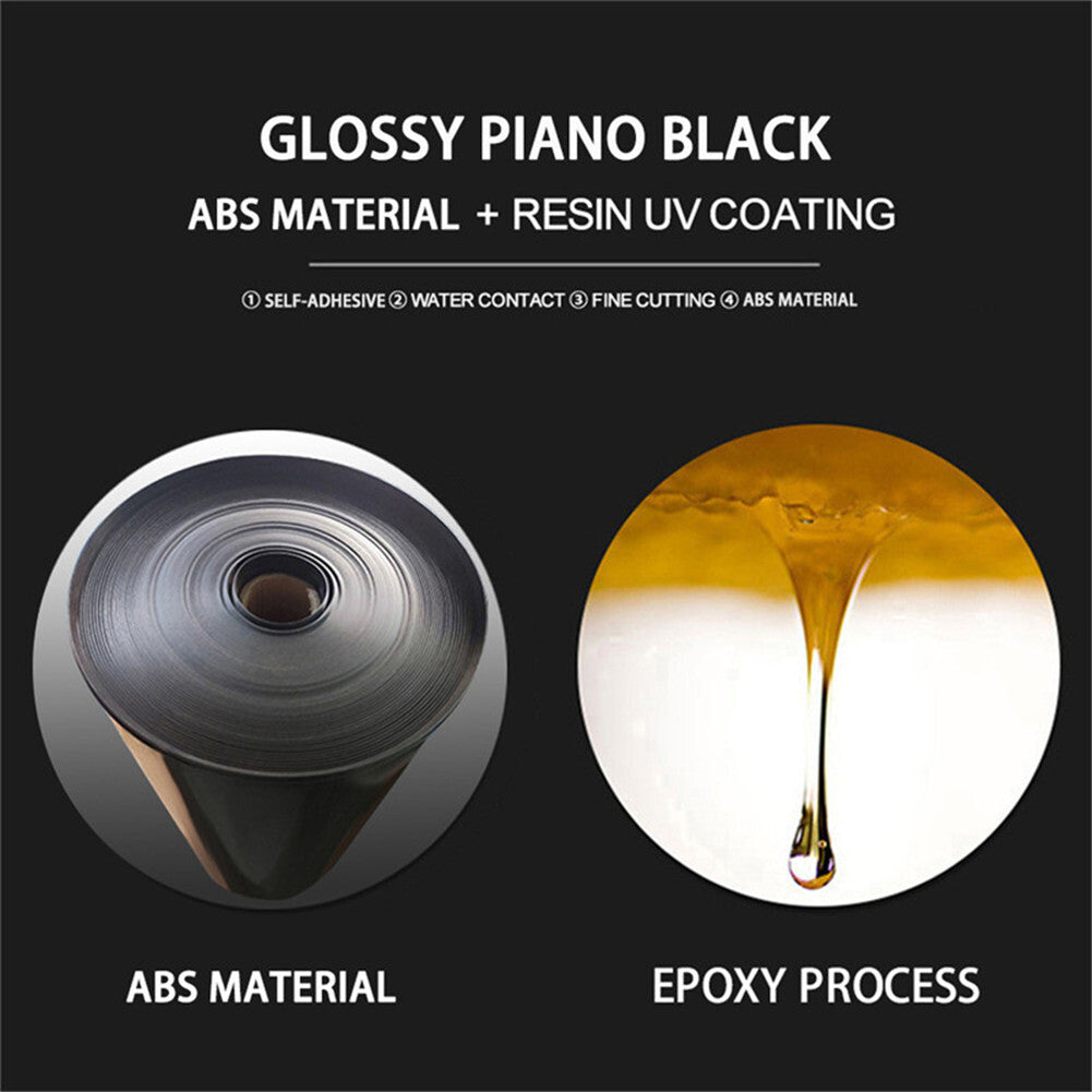 16X Gloss Black Full Interior Set Kit Cover for Ford for Mustang Mach-E 2021-2022