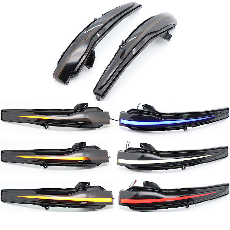Dynamic LED side mirror turn signals are available for the for Mercedes-Benz W Series W205.