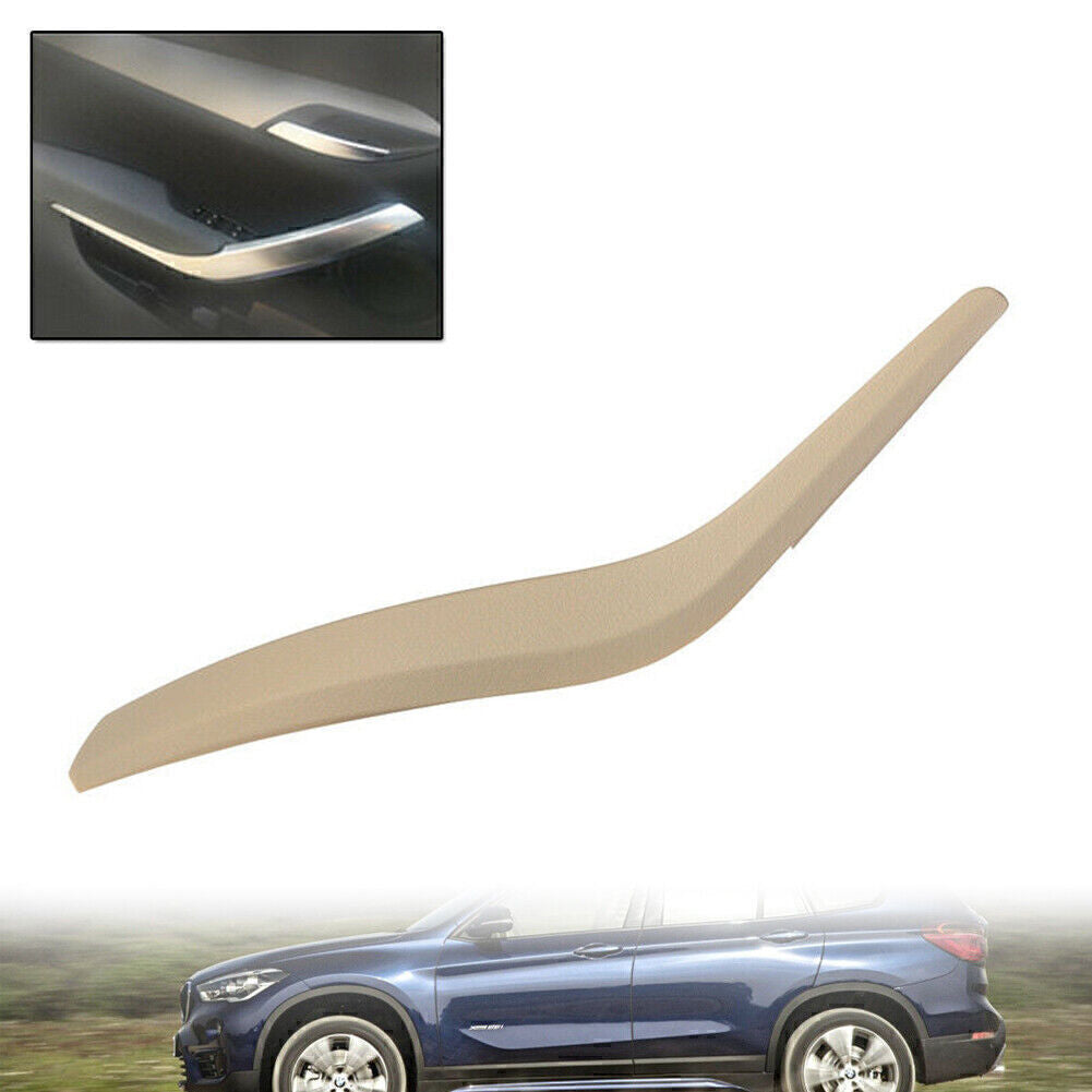 Car Right Inner Door Handle Pull Panel Trim Black for BMW X1 E84 2009-2015 Beige