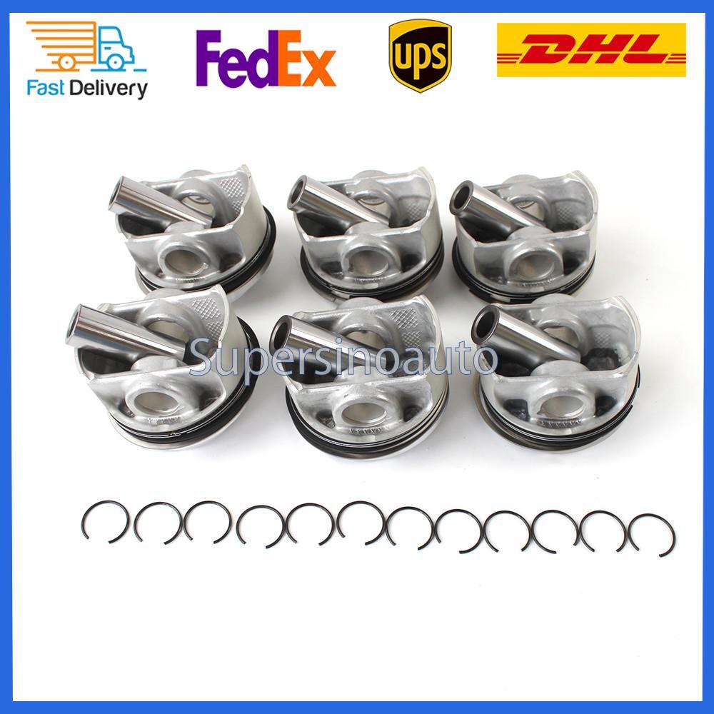 for Audi A6 A7 for A8 Q5 Q7 New 3.0T Engine Rebuild-Timing chainGaskets SetPiston