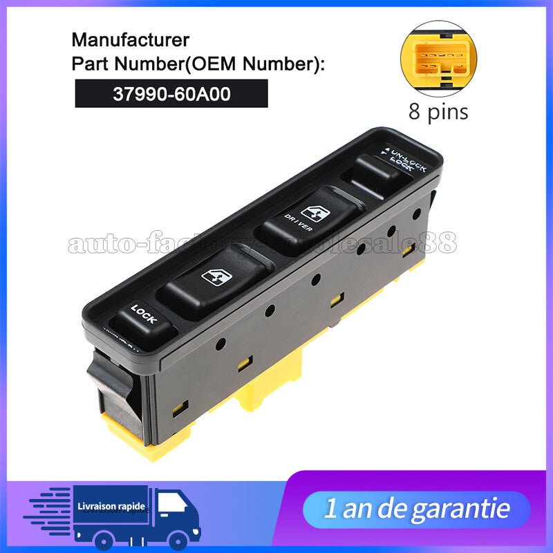 COMMANDE LEVE VITRE BOUTON 37990-60A00 POUR for SUZUKI VITARA I 88-97 NEUF