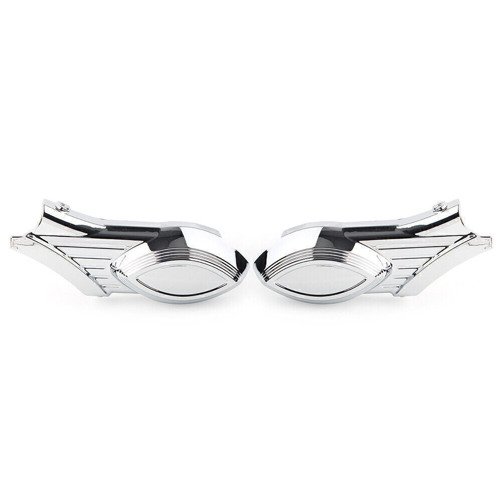 2pcs Rear Swingarm Axle Bolt Covers ABS Chrome Fit Indian Scout Models 2015-2016