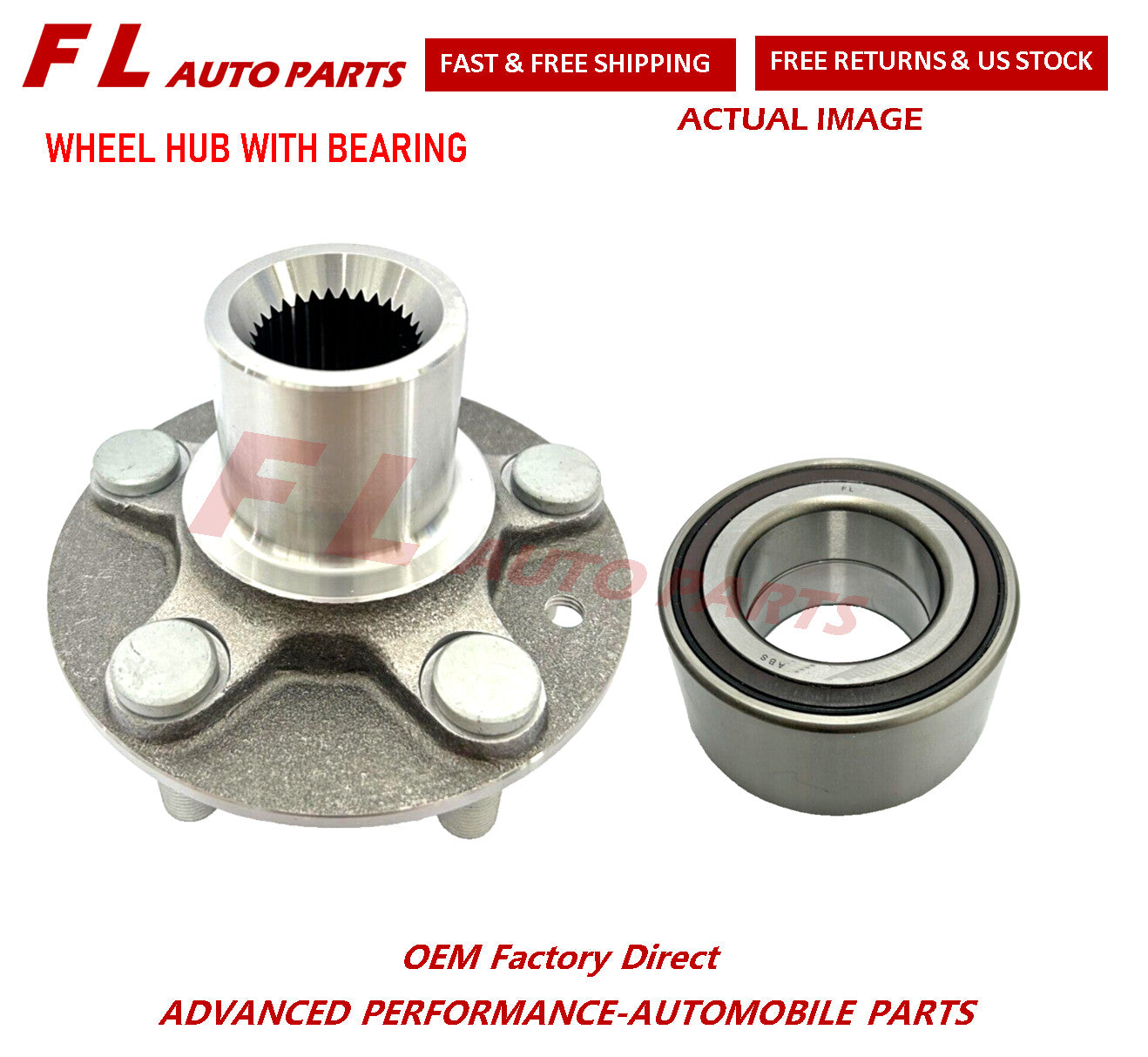Front Wheel Hub  Bearing For Discovery Sport for Range Rover Evoque 11-19 LR138237