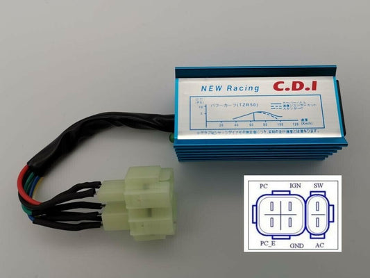 New Racing Performance 6 Pin AC CDI Box Chinese GY6 50cc 150cc