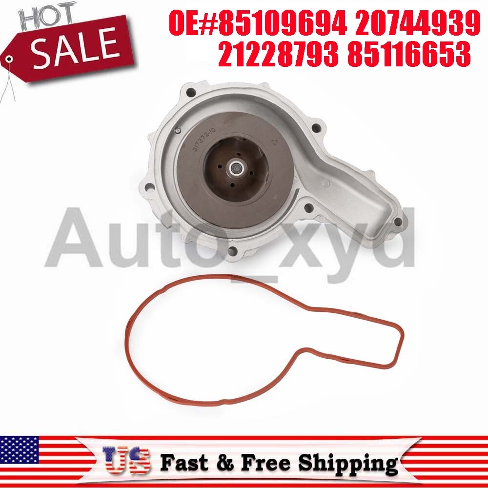 85109694 Water Pump for Volvo B11R B9L B9R D9 D11 D13 EC700 EC380D EC700B for Volvo