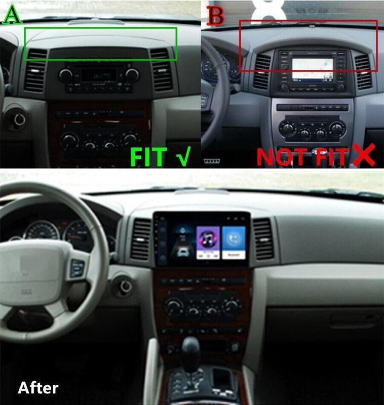 Radio 10.1 Android 11 Stereo Navi Player Fit for Jeep Grand Cherokee 2004-2007