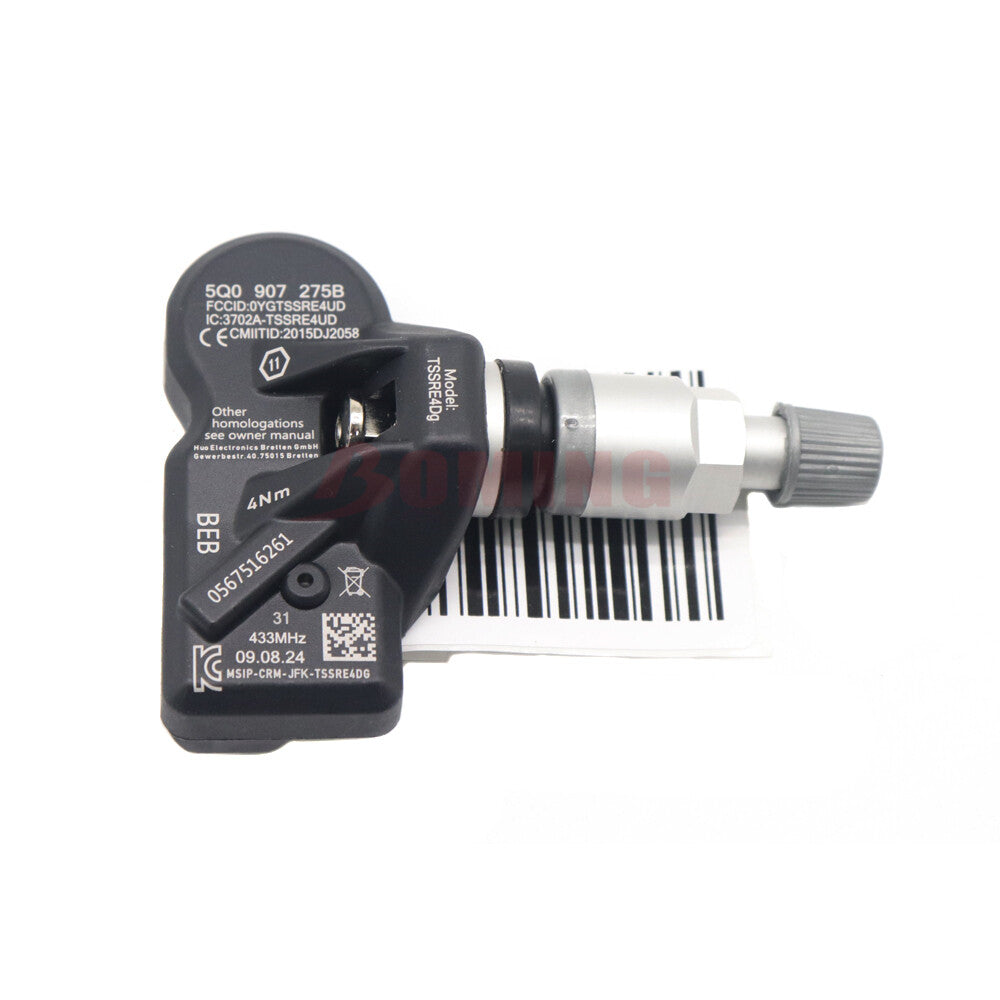 4x 5Q0907275B Tire Pressure Sensor TMPS for Volkswagen for Porsche for Audi Q7 for Bentley
