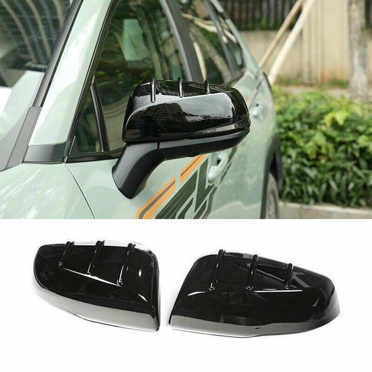 for Toyota Highlander 2020-24 Gloss Black Rear view Side Mirror Cover Cap Trim