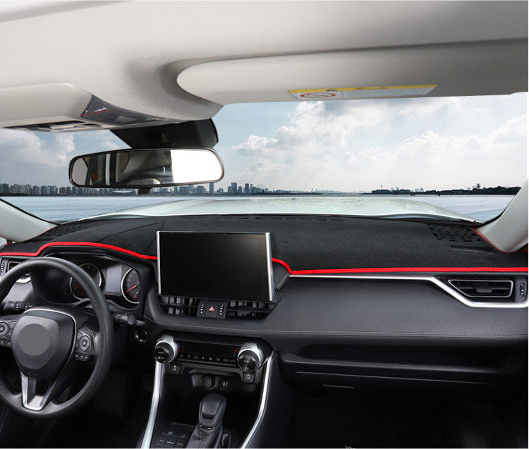 1X Inner Dashboard Dash Mat Non-slip DashMat Sun Shade for Toyota Rav4 2019-2023