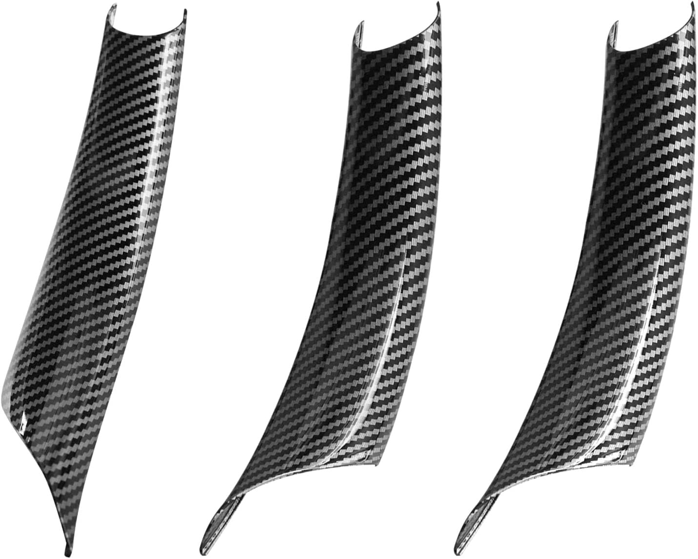 Interior door handle panel pull-out cover suitable for BMW X5 X6 E70 E71 2007-13 Carbon Fiber
