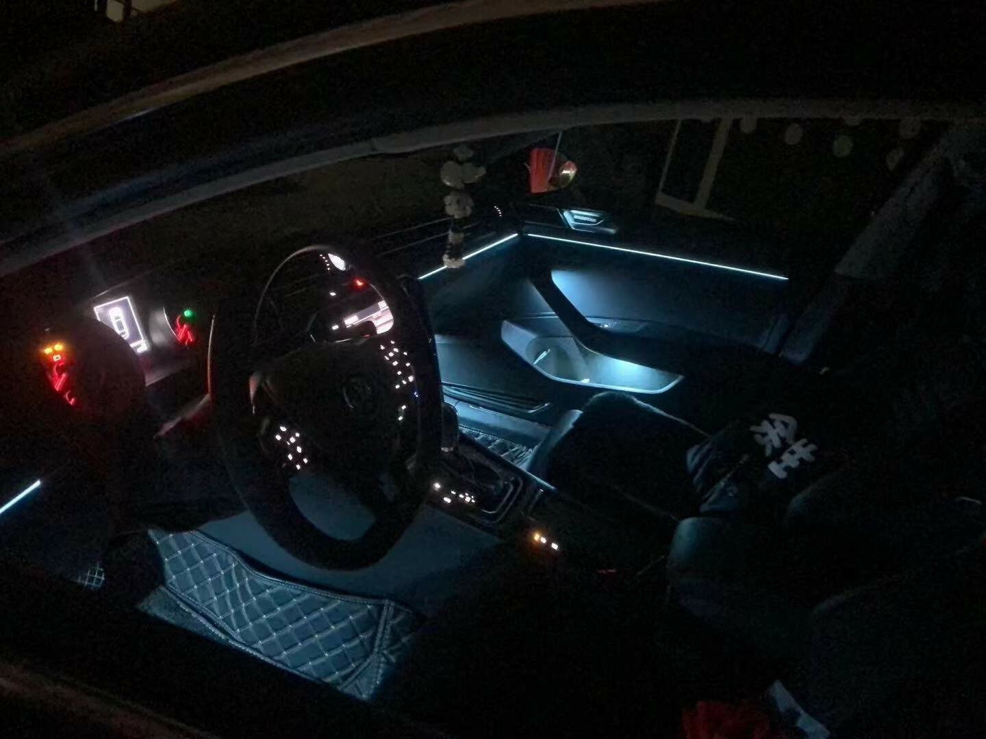 Retrofit Illuminated LED Ambient Atmosphere light for VW for golf mk7.5 2017-2019