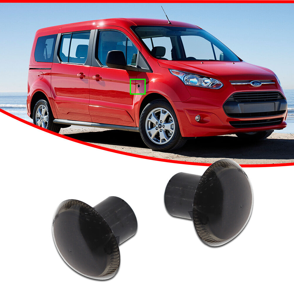 Pair of Smoked Side Fender Turn Signal Repeaters for Ford Transit Connect 10+