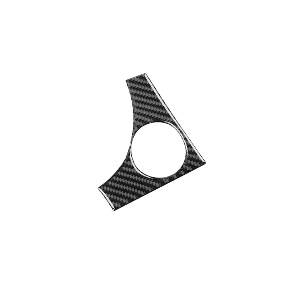 Carbon Fiber Ignition Switch Outer Frame Trim Cover for Nissan Rogue 2014-2016