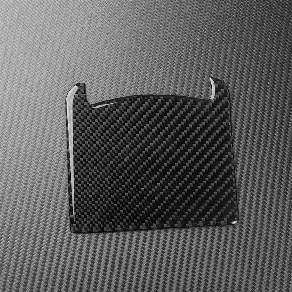Soft Carbon Fiber Rear Water Cup Holder Panel Cover for Toyot@ Tacom@ 2001-2004