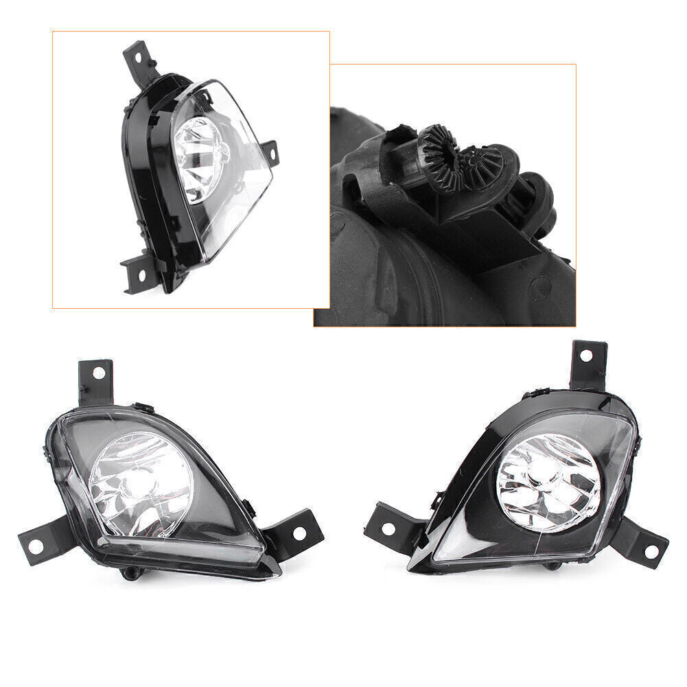2x Front Fog Lights Driving Lamps for BMW 3-Series E90 E91 2009-2011 Sedan Wagon