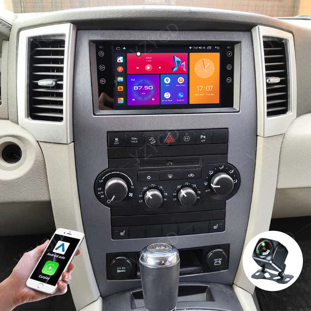 for Jeep for Grand Cherokee 2005-2011 Android Carplay Car Radio GPS Stereo Screen FM