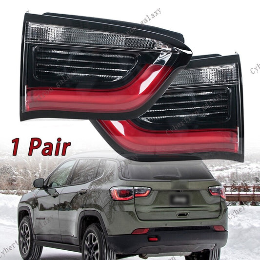 LHRH Rear Turn Signal Taillights Brake Warning Lamp for Jeep Compass 2017-2019