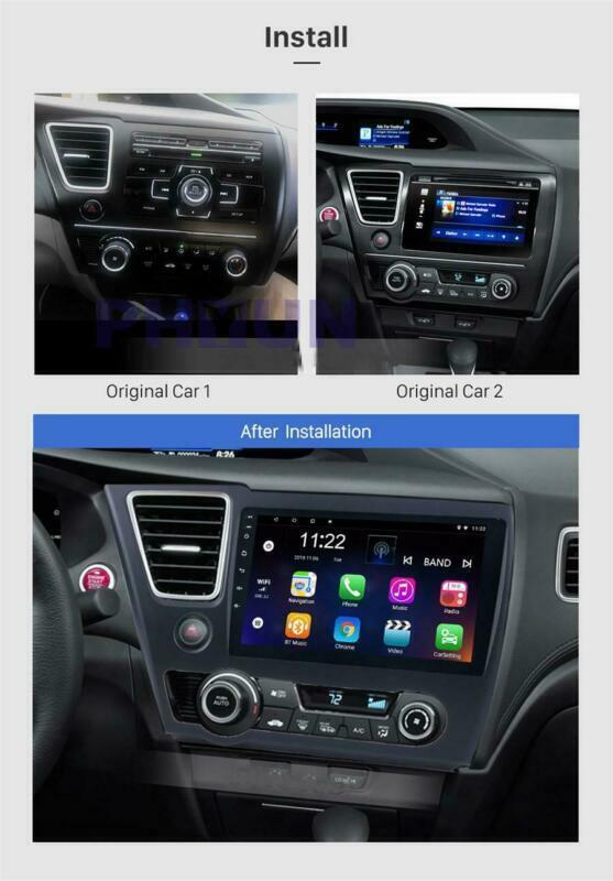 1+16GB Car Radio GPS 9 Android 8.1 Multimedia Player for HONDA for CIVIC 2014-2017
