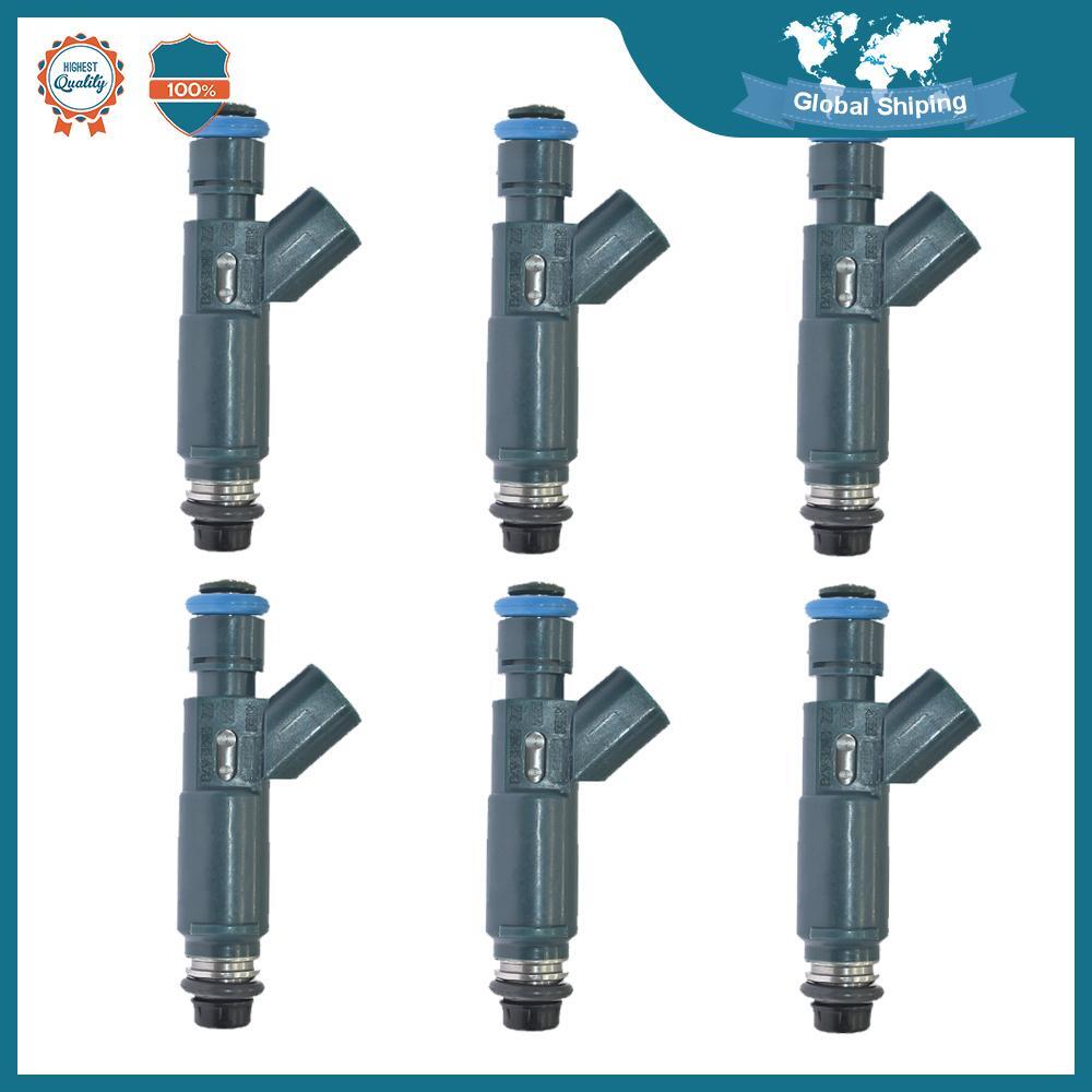 6pcs Fuel Injectors for Mazda 6 2003-2008 2M2E-A7B 3.0L MPV