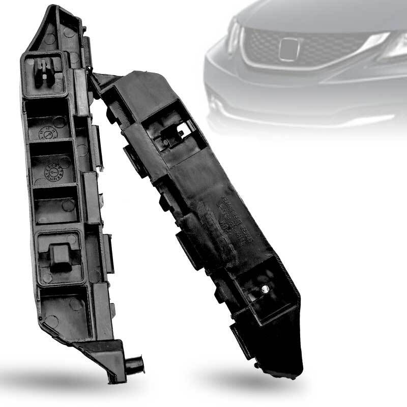Bumper Bracket Front Beam Mount Support Pair for CIVIC Sedan 2012 2013 2014 2015